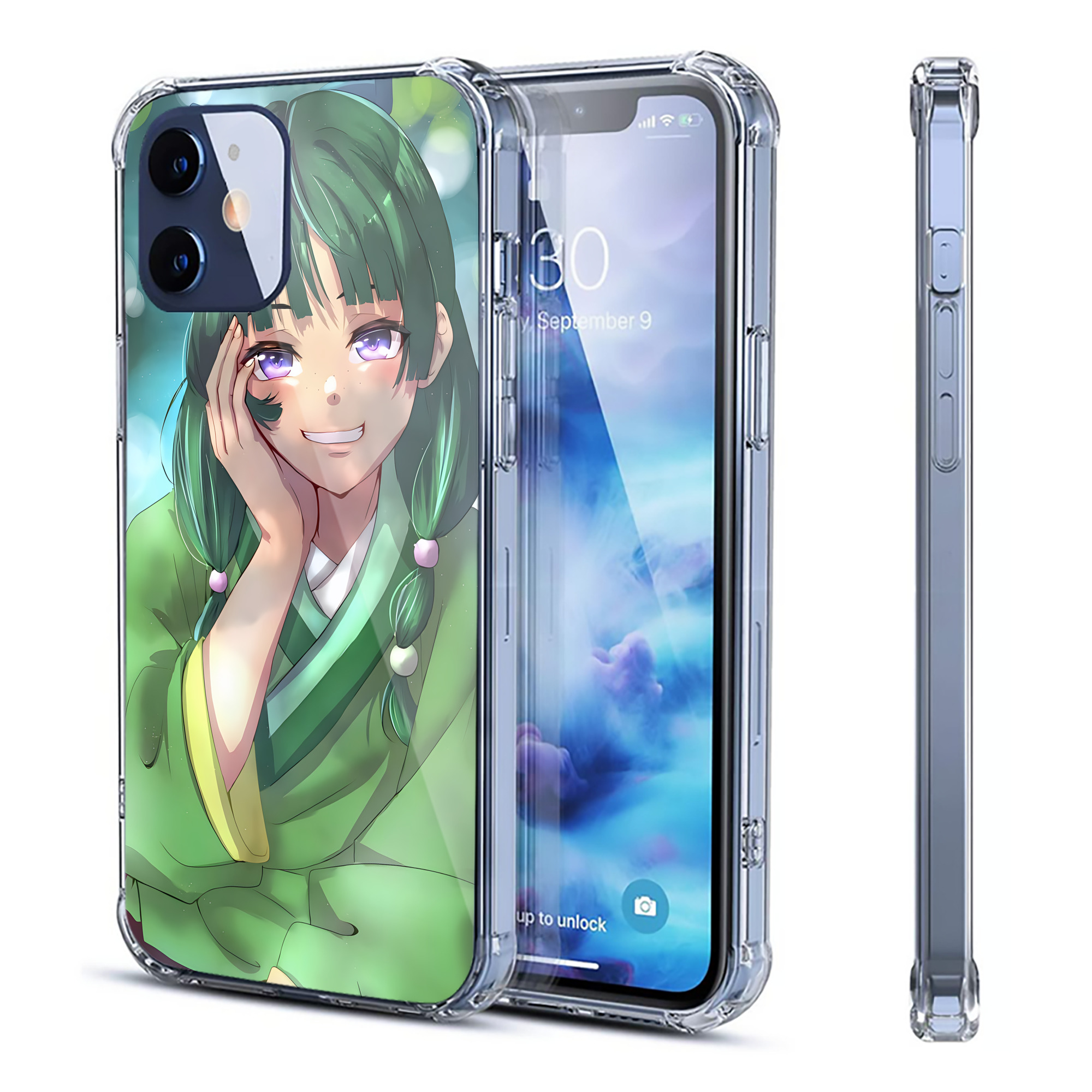 （画像用） 薬屋のひとりごと The Apothecary Diaries 【iPhone 12シリーズ対応】透明スマホケース（クリアソフトケース）